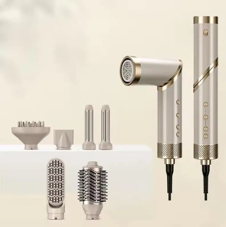 Guangdong Professional 1600W Electric Hair Styler One-Step 6 in 1 Hot Air Brush Hair Dryer and Volumize Comb Direct Suppliers