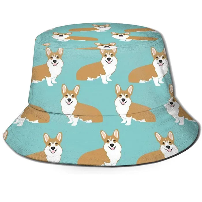 Good Quality Custom Your Pattern Sublimation Reversible All Over Print Bucket Hats With Brand logo