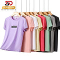 OEM Wholesale Solid for Polyester O-Neck Silk Screen Printed Custom Short Sleeve Regular Fit Men's T-Shirts