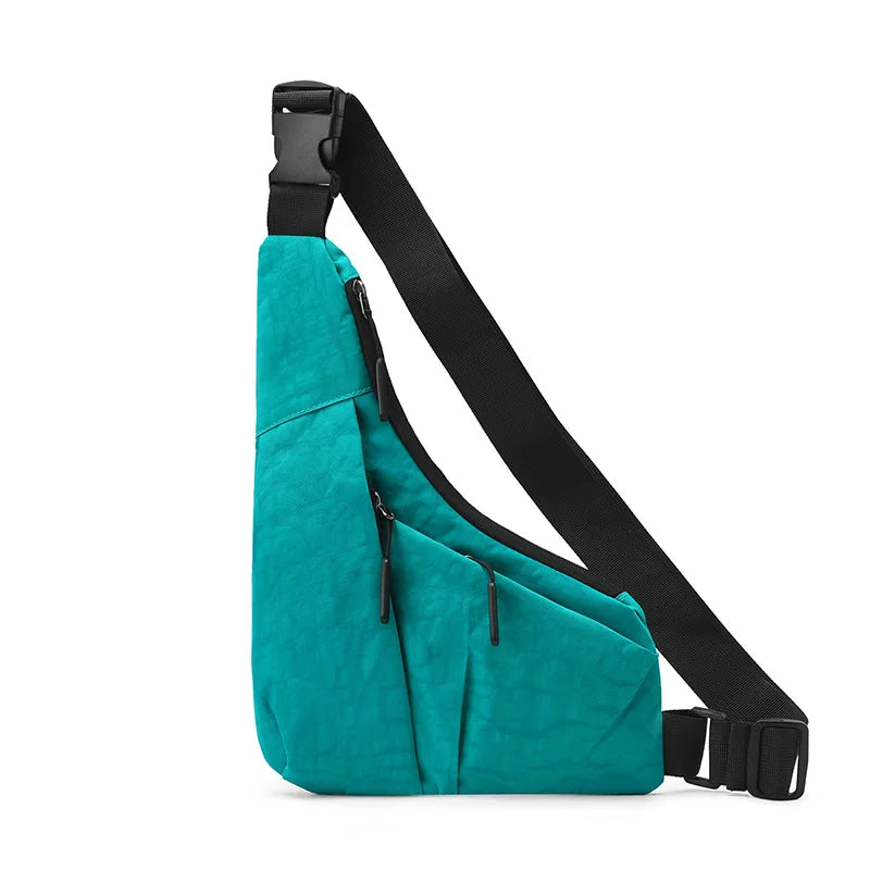 Anti-Theft Multipurpose Travel Sling Bag Expandable Waterproof Crossbody Bag Chest Shoulder Backpack