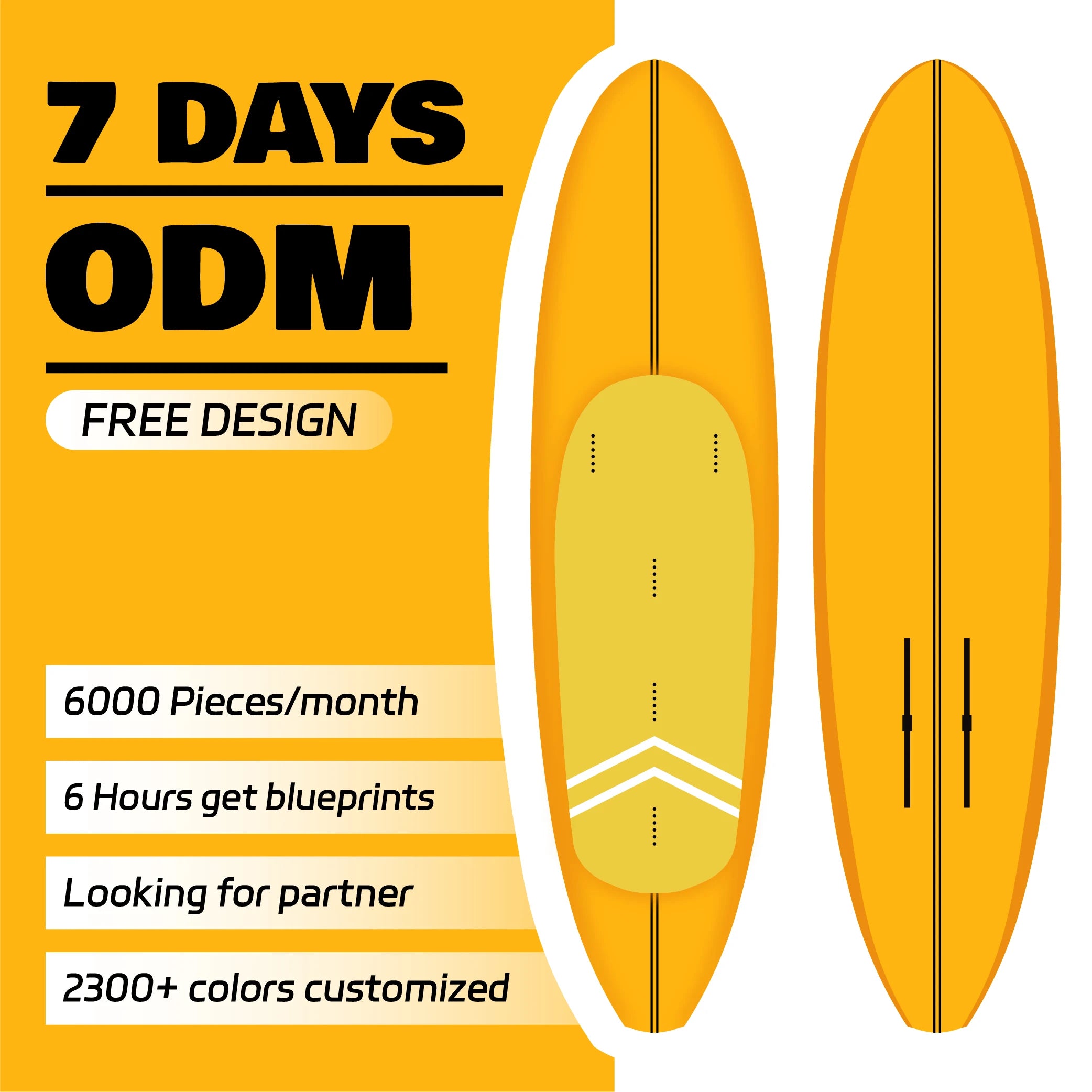 Best-Selling EPS+Epoxy+Fiberglass Cloth Rocket sup Downwing  Carbon Fiber  Wing Foil Board for Water Sports and Surfing
