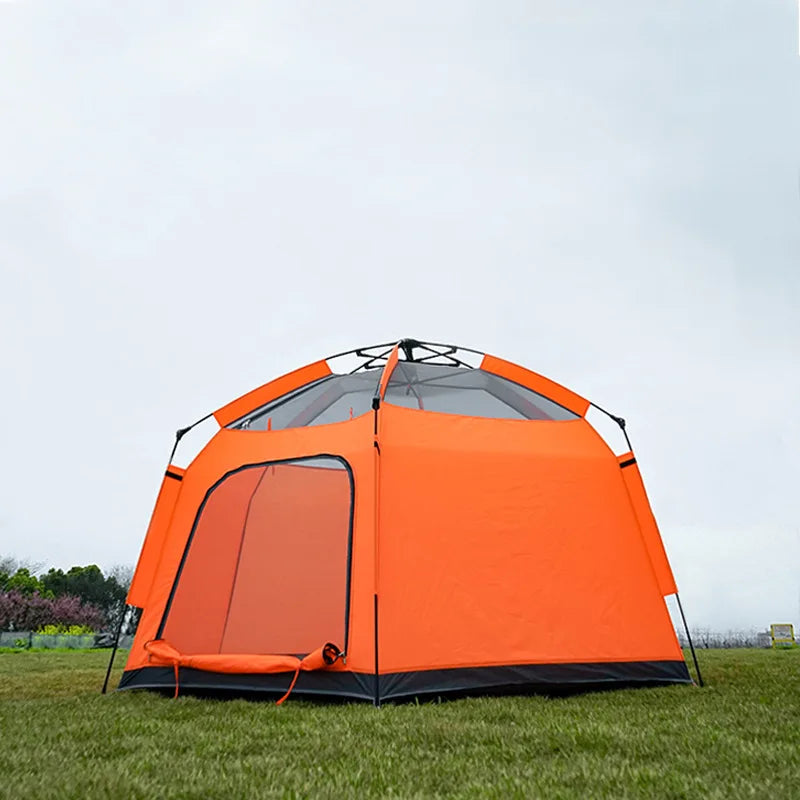 CHANODUG Outdoor Waterproof Cheap Double Layer Collapsible Automatic Hiking Camping Mongolia Tent for Sale 2025