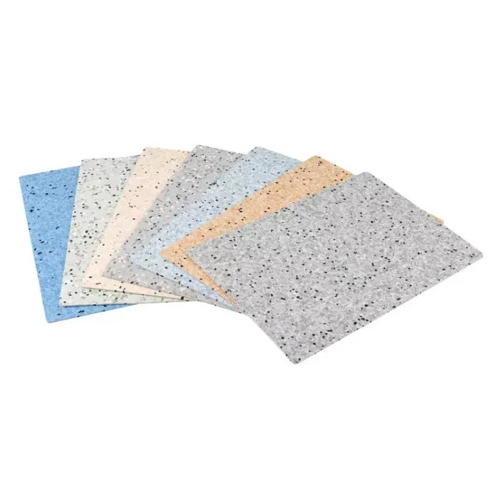 Homogeneous Linoleum Conductive Vinyl Roll PVC Waterproof Anti-Static Eco-Friendly Hospital Flooring Graphic Design for Indoor