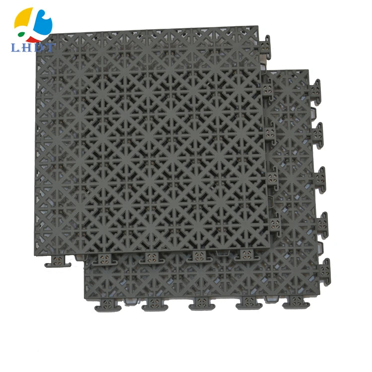 Homely Sports Ground Tiles Anti slip Assembled  Floor  Tennis  Outdoor Modular Interlocking Easy-to-install Outdoor Court  Tiles
