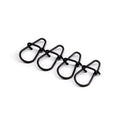 Matt Black Stainless Steel Japanese Fishing Snap Strength Nice Fishing Snap Swivel for Carp Fishing Snap Connector