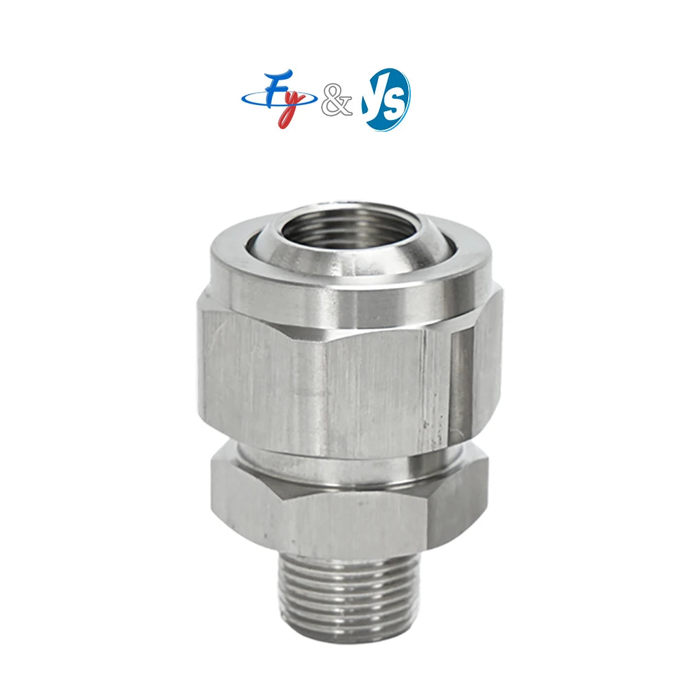 YS 155 Series 304 Stainless Steel Ball Joint Connector Adjustable Swivel Universal Joint 36275 Ball Joint Fittings Condition New