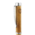 New Arrival Novelty Promotional Bamboo Twist Pen BP009 with Satin Finish Clip Eco-friendly Bamboo Ball Pen with Customized logo