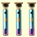 Cordless Professional Waterproof Body Facial Hair Trimmer Multifunctional Mini Color Electric Hair Clipper for Men/