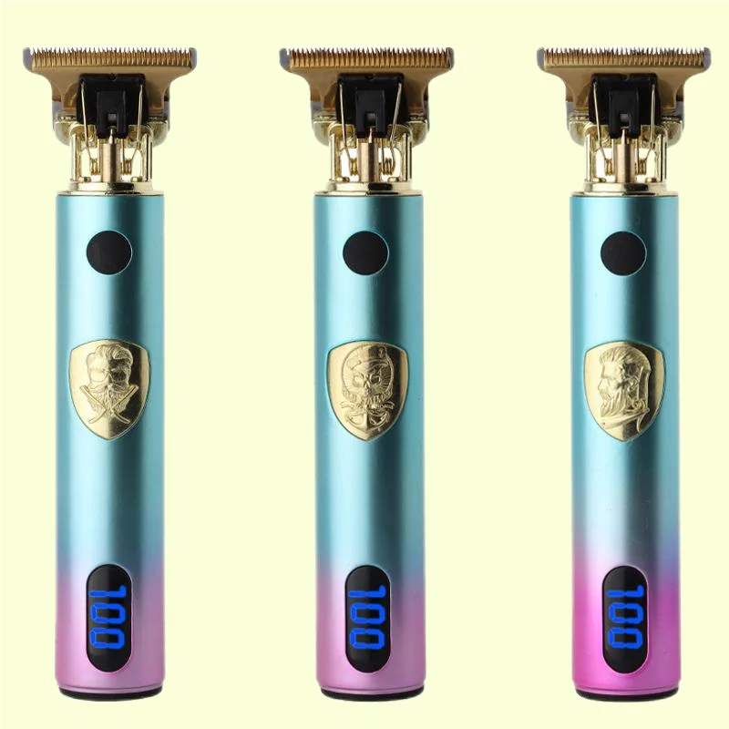 Cordless Professional Waterproof Body Facial Hair Trimmer Multifunctional Mini Color Electric Hair Clipper for Men/