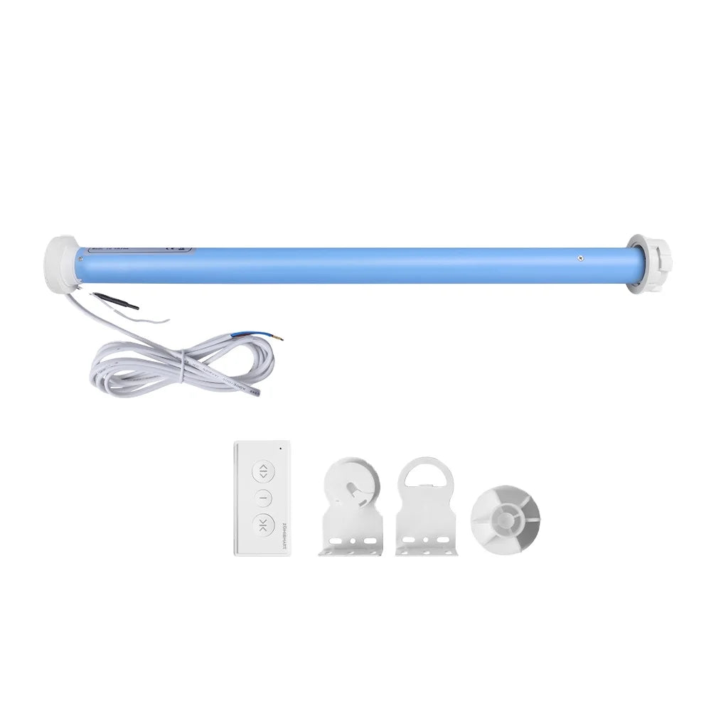 Zemismart Matter Over Thread Smart Roller Shade Motor for 38mm Tube Smart Life Alexa Google Home Voice Control