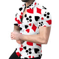 Customized Men's Printed Anti-Wrinkle Tropical Beach Shirt Casual Work Shirt with Funny Buttons Breathable Design
