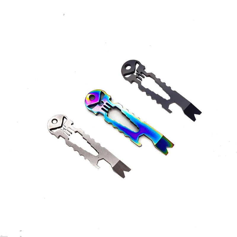 Outdoor Multi-function Screwdriver Portable Edc Tool Cool Crowbar Bottle Opener Tactical Survival Gear Bushcraft