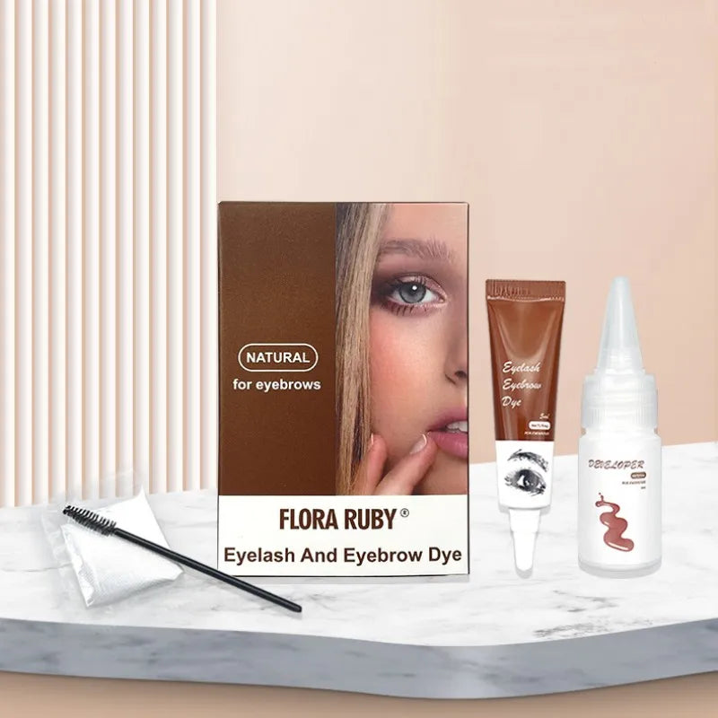 Brow Tint Supplies Vendors Waterproof Private Label Eyebrow Tint Long Lasting