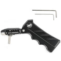Vitus Aluminum Alloy Compound Bow Release Aids 3 Finger Automatic Closing Thumb Trigger Grip Archery Accessories