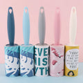 Mini Portable Tear-away Sofa Clothes Coat Sticky Lint Roller/Replacement Core Dog Pet Cat Hair Remover Cleaning Tool