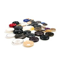Custom Engraved Resin Shirt Buttons 4 Hole Round Plastic Sewing Buttons for Clothing T-Shirts Blouses DIY Craft Supplies