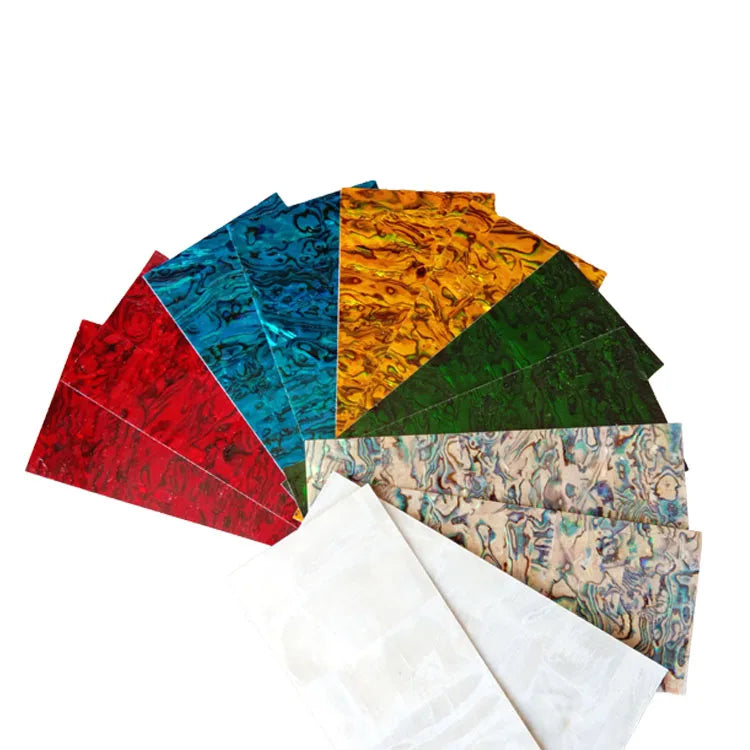 Factory Directly Supply New Zealand Abalone Shell Sheet Mother of Pearl Paper Seashell Sheet for Artcraftes Home Decorations