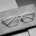 KJ40A 100% Handmade Good Quality China Manufacturer Titanium Frame Temple Optical Frame