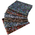 Fanni 6pcs Paisley Patterns Eco-Friendly Vintage Cotton Fabric Quilting Patchwork Fat Quarter Bundles Sewing Accessory DIY