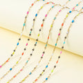 Bohemia Beaded Beads Choker Necklace Bracelets Set for Women Girls Simple Fashion Round Bead Necklace Fashion Jewelry