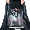 Eco-friendly Black Vest Garbage Bag Ldpe Hdpe Plastic T-shirt Vest Rubbish Bag Compostable