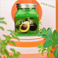 Natural Shea Butter Skin Whitening Dead Sea Salt Lightening Exfoliating Fruit Face and Body Scrub