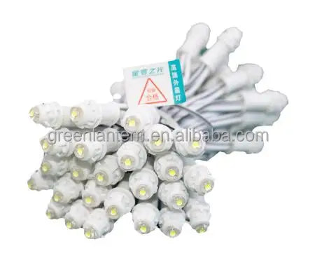 LED Color Module Exposed Light String for Channel Sign Letter Advertising 9mm Light Bulb DC12V White Yellow Red Green Blue