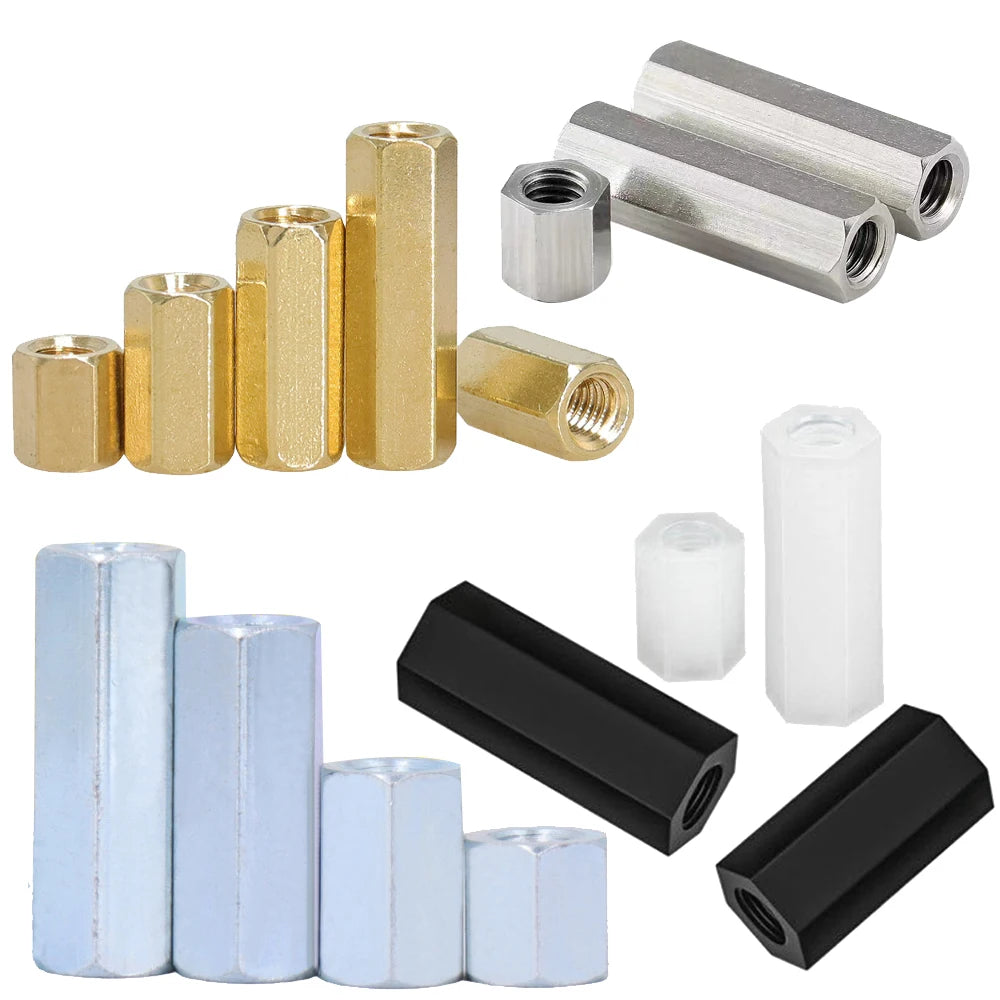 Custom M3 M6 M8 M10 Male Female Standoff Screws Aluminum Titanium Stainless Steel Spacer for Electronics PCBs Panels