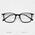 High Quality Ultra Light Square Comfortable Large Eyeglasses Pure Titanium Fashion Optical Prescription Glasses Frame Men