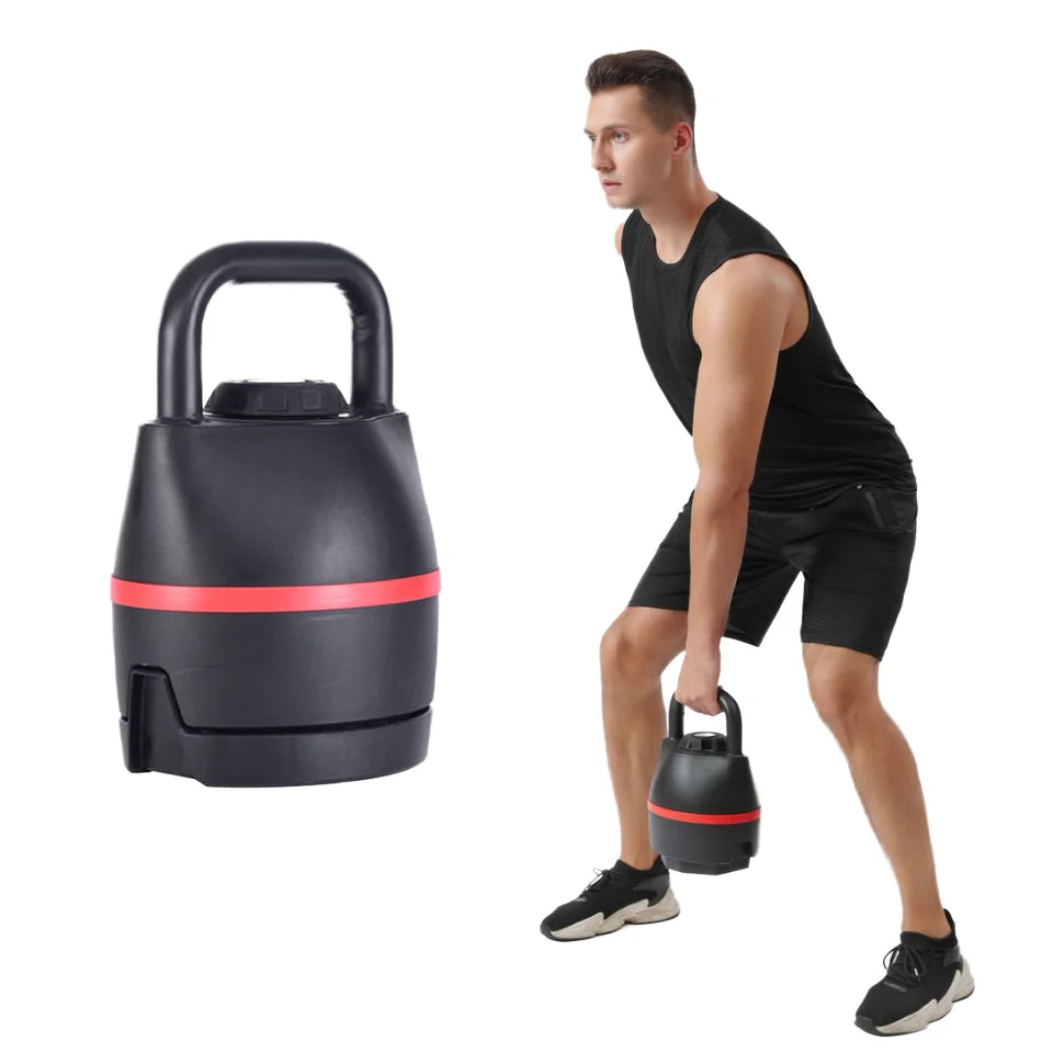 New Kettlebell Fitness Equipment Home Wholesale Leather Adjustable Kettlebell Hip Training Workout Gym Equipment Kettlebell