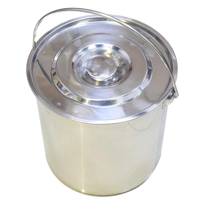 New Stainless Steel Honey Tank with Handle for Beekeeping Equipment MegaBDM