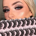 False Eyelashes 25mm Dramatic Faux Mink Eyelash Curler Private Label Lashes 3d Mink Eyelashes Vendor