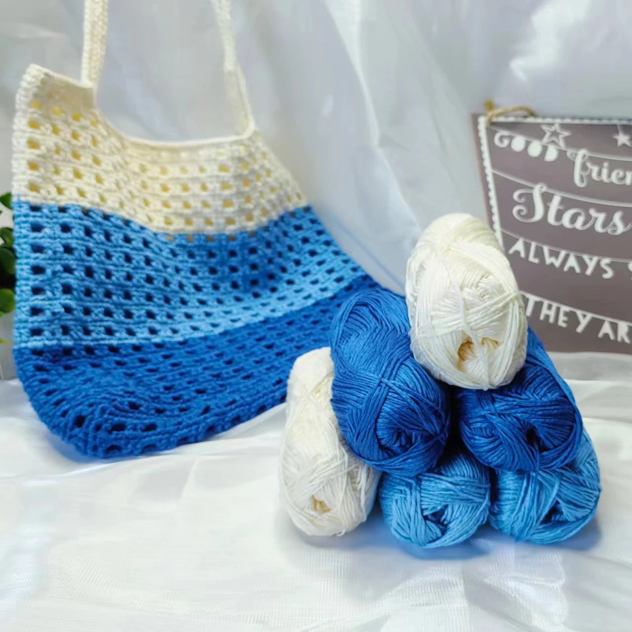 SMB Company 100%Acrylic Crochet Yarn for Hand Knitting
