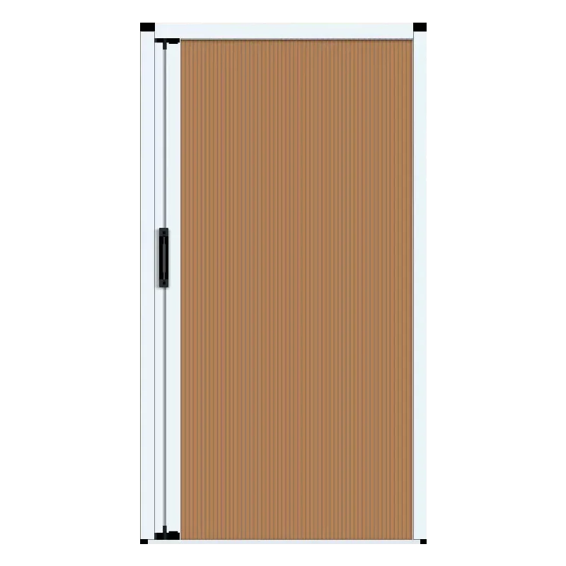 Wholesale Price Modern Aluminum Alloy Frame Pleated Mosquito Net Living Room DIY Retractable Plisse Insect Screen Easy Install