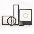3D Clear Suspension Box Transparent PE Film Display Box PE Film Floating Jewelry Display PE Jewelry Box for Fashion Necklace