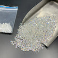 Wholesale 0.8-3mm Round D VVS Loose Moissanite for Pave Setting Engagement Ring and Eternity Band Fine Jewelry Making