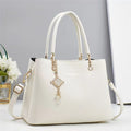 Factory In-Stock High-End Women's Handbag Large Capacity Crossbody Shoulder Bag 22132 Model with Polyester Lining Made from PU
