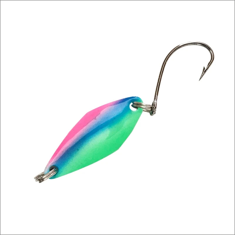 Wholesale Fishing Metal Spoon Jig Lure Mini Spoon Lure Small Metal Spoon Spinning Fishing Lures