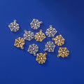 Fashion Stainless Steel Cobweb Charms Gold Plated High Polishing Simple Pendants Charms for Jewelry Making