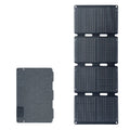 60W65W Portable Foldable Solar Panel Waterproof Fast Charging Outdoor Camping Travel Hiking Power Bank Phone Laptop USB-A Type-C