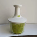 1850 ml Manual Hand Pressure Fruit and Vegetable Collapsible Salad Spinner