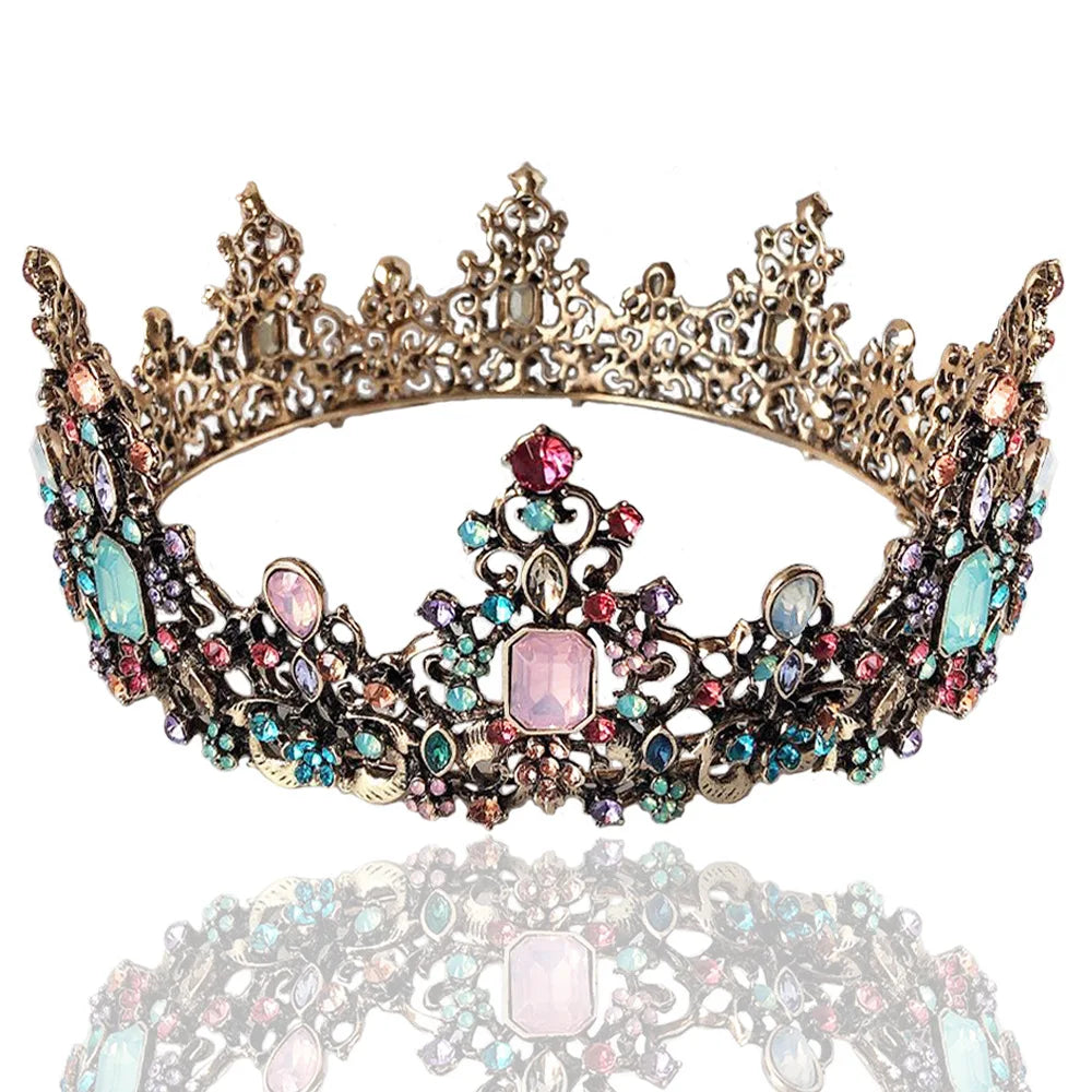 Pageant Bridal Princess Rhinestones Wedding Jewelry Tiara Crown of the Bride Wedding