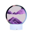 3d Sand Art Table Lights Rgb Color Change Dynamic Hourglass Lamp Creative Bedside Lamps Quicksand Desk Night Light