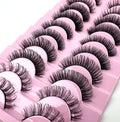 d Strip Eyelashes Russian Eyelash Deep Fake Lashes Russian Volume Faux Mink Strip False Lashes