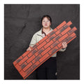 Durable Faux PU Stone Cladding Wall Panel Interior Exterior Insulated Decorative Natural Texture Brick Tile Waterproof for Gym