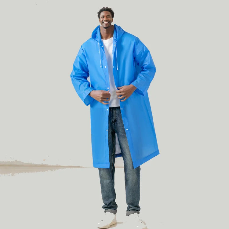 Thickened EVA Raincoat with Sealed Seams Waterproof & Windproof for Camping 100pcs Trial Order