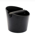 Plastic Coffee Knock Box Ground Bin Box Black Color