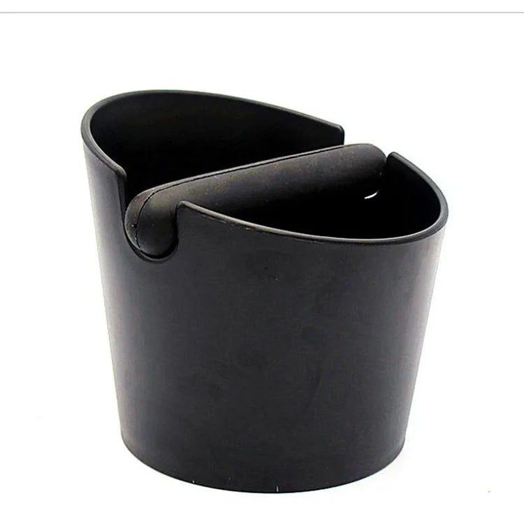 Plastic Coffee Knock Box Ground Bin Box Black Color