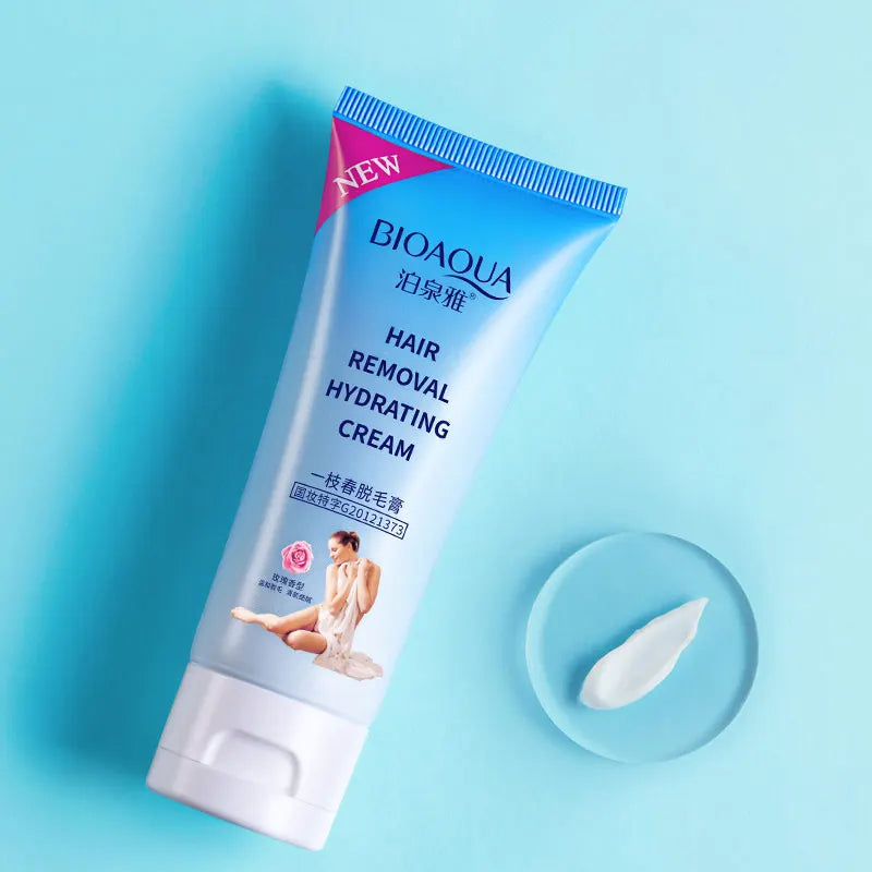 Hot Sales Comfortable Painless Silk Hair Remover Cream Inhibit Growth Safe and Gentle Easy Hair Removal Cream for Bikini