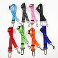 Retractable Pet Seat Belt Nylon Car Leash for Dog Pet Safety Leads Vehicle Seat Belt Reflective Dog Leash Elastic Traction Rope
